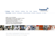 Tablet Screenshot of businesstechnik.de